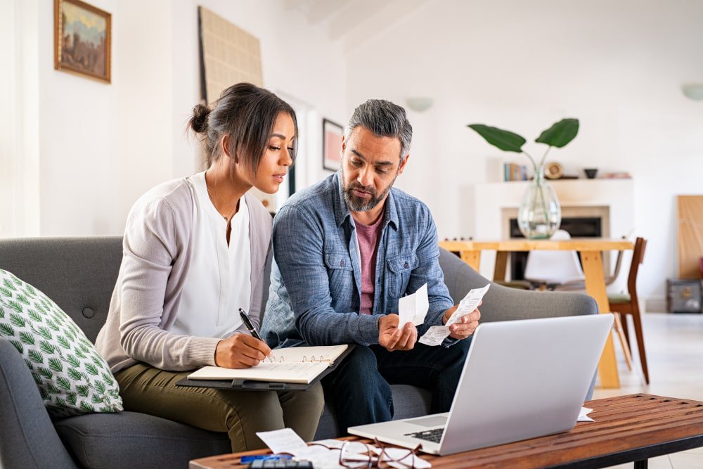 mid-age-couple-working-on-home-finance